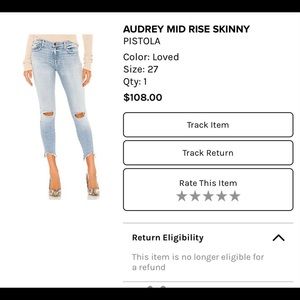 Pistola Audrey skinny jeans